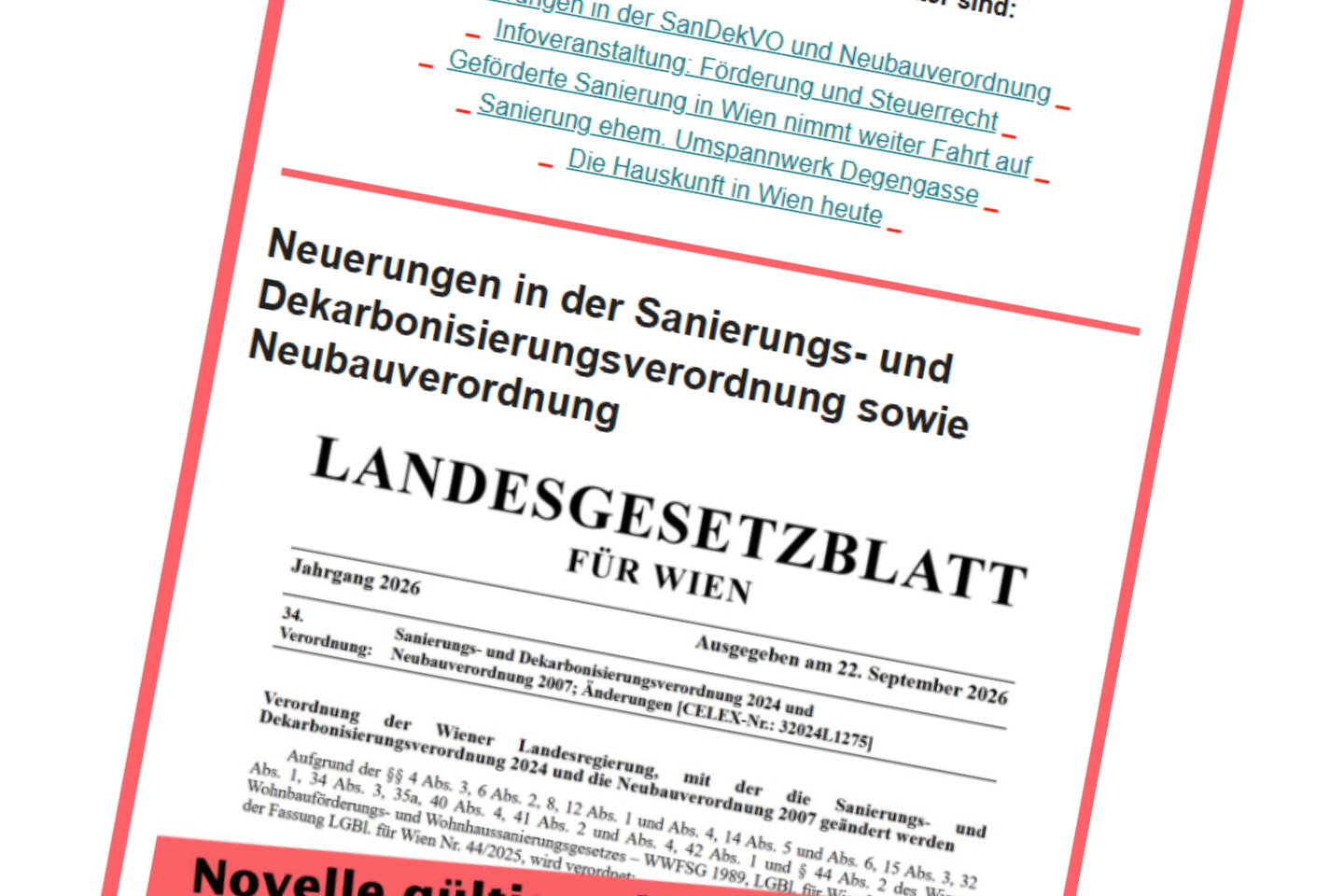 Screenshot des Newsletters vom Mai 2026