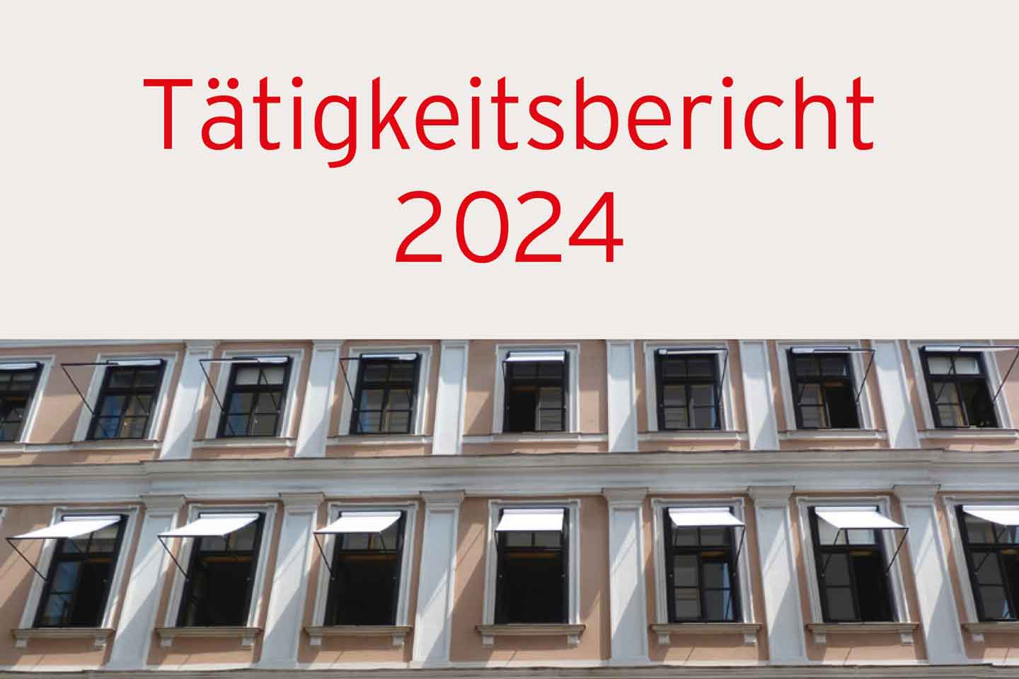 Tätigkeitsbericht 2024