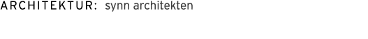 Architektur: synn architekten